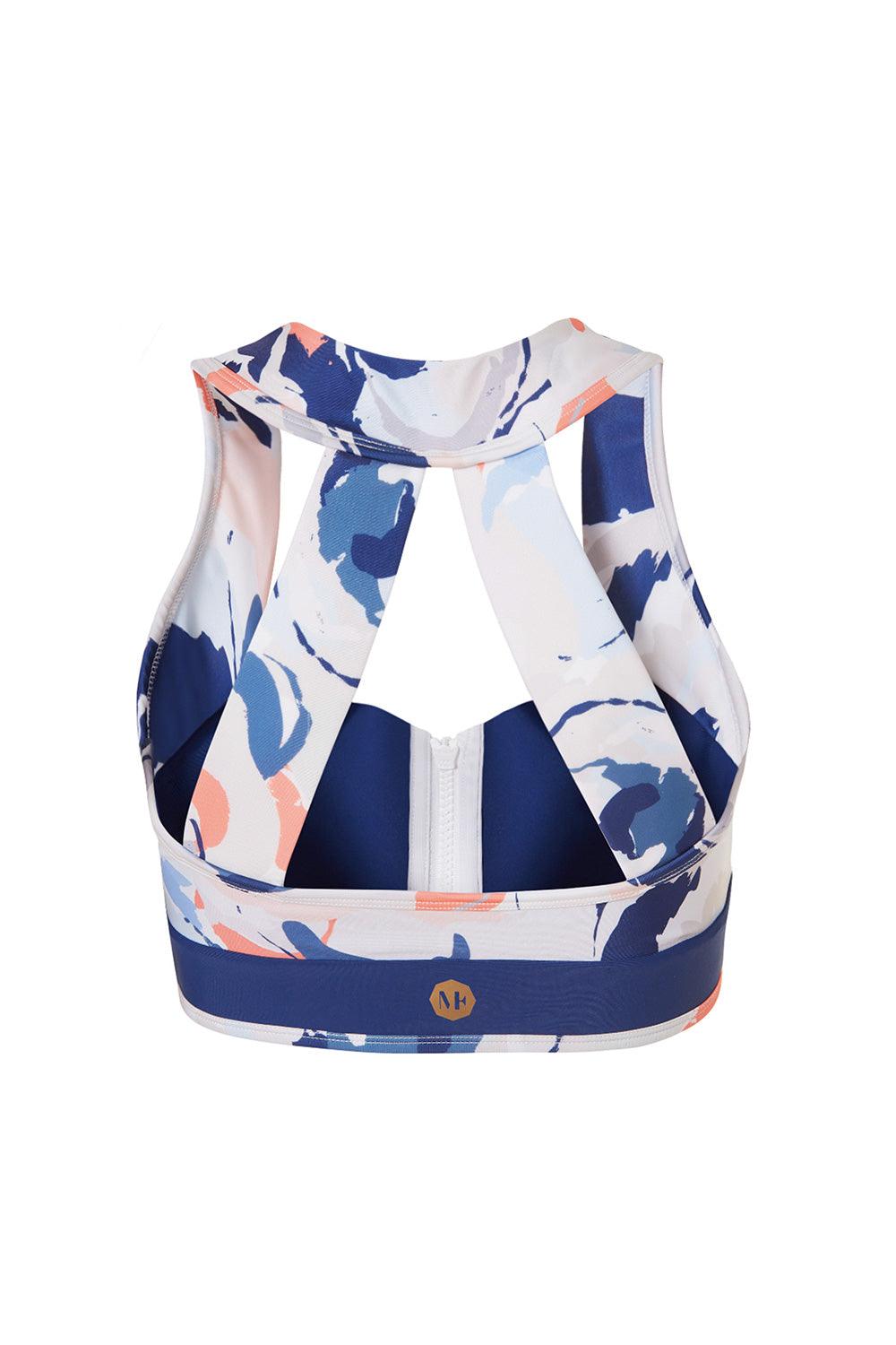 Halter Zip Bikini Top | Jackie - MF • SEA