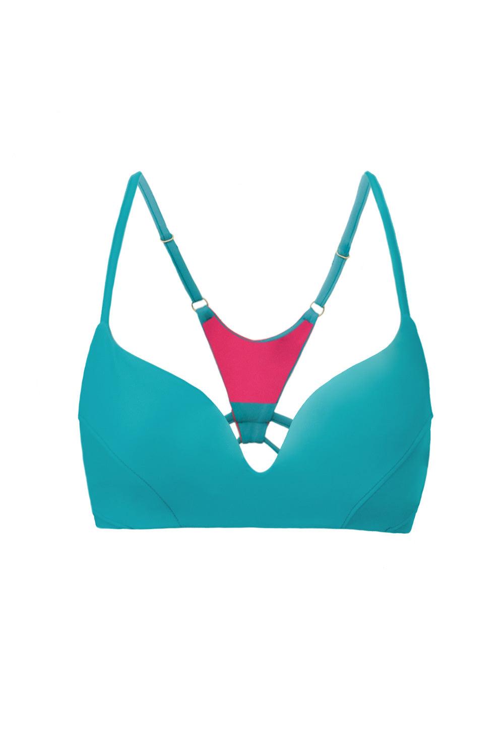 Halter Bikini Top Adjustable Straps | Oceanide - MF • SEA