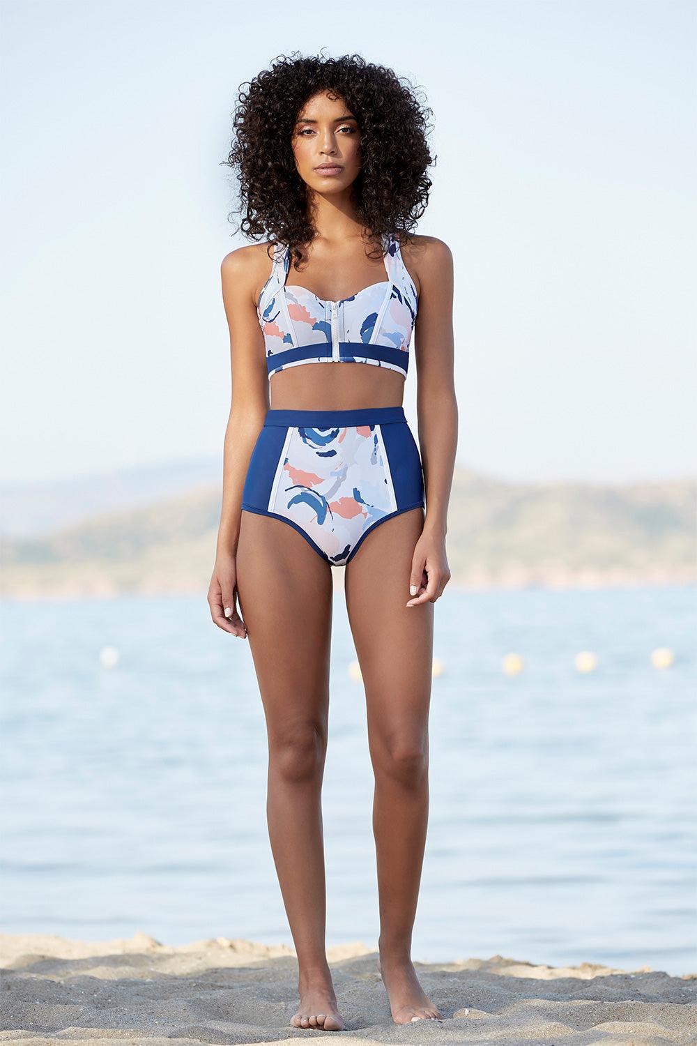 High Waisted Bikini Bottom | Jane - MF • SEA
