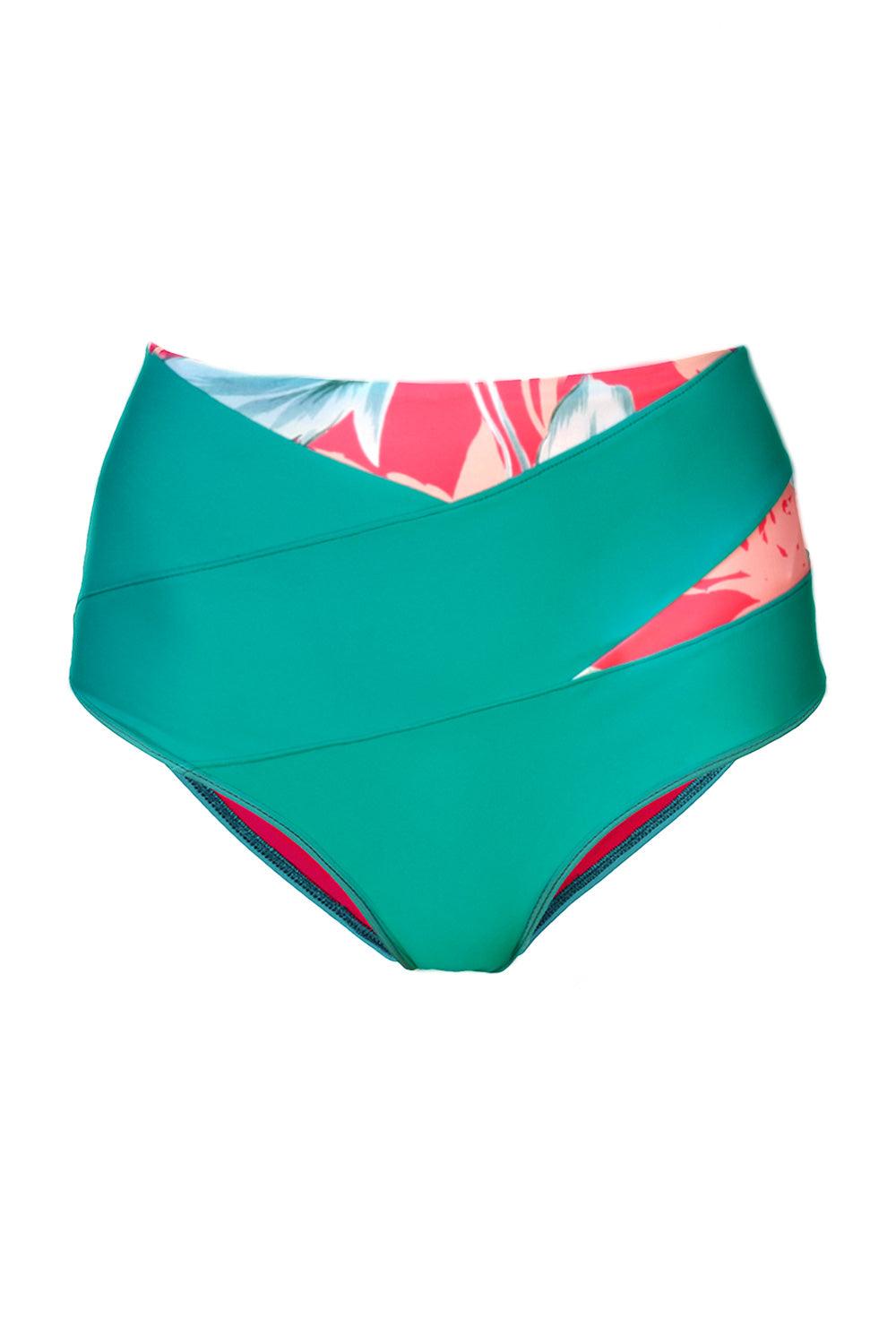 High Waisted Bikini Bottom | Quite Wave - MF • SEA